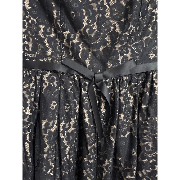 Target + Neiman Marcus Robert Rodriguez Black Lace Party Dress 12 - Picture 6 of 7